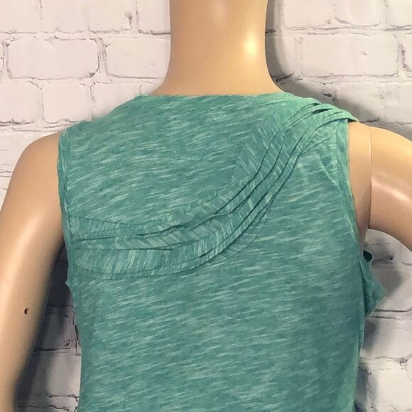 Anthro Little Yellow Button Winding Road Tank M - Picture 6 of 8